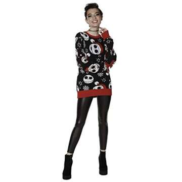 Jack Skellington Christmas Sweater | Officially Licensed Novelty Wear