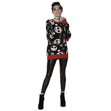 Jack Skellington Christmas Sweater | Officially Licensed Novelty Wear
