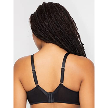 Curvy Couture Luxe Lace Underwire Bra for Plus Sizes 38DD