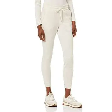 Amazon Aware Women's Fleece Sweatpants (Available in Plus Size), Oatmeal Heather, Small