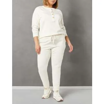 Amazon Aware Women's Fleece Sweatpants (Available in Plus Size), Oatmeal Heather, Small