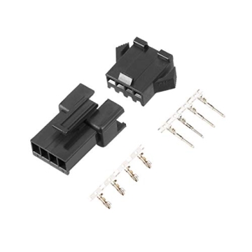 uxcell 50 Pairs Crimp Terminal Connectors for LED and Small Wiring