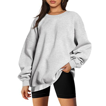 Trendy Queen Oversized Sweatshirt for Women – Comfy Fall Winter Style