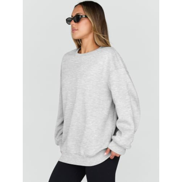 Trendy Queen Oversized Sweatshirt for Women Comfy Fashion