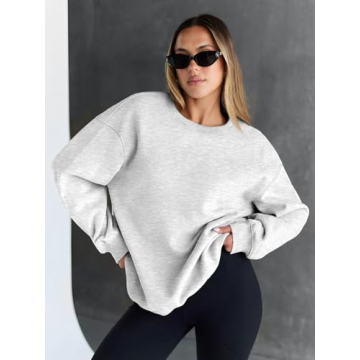 Trendy Queen Oversized Sweatshirt for Women Comfy Fashion