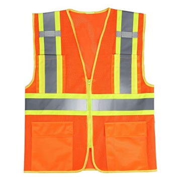 High Visibility Reflective Safety Vest for Outdoor Activities