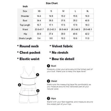 MakeMeChic Women's 2 Piece Outfits Velvet Crop Top Tee Shirt and Shorts Pajama Sets Light Pink M