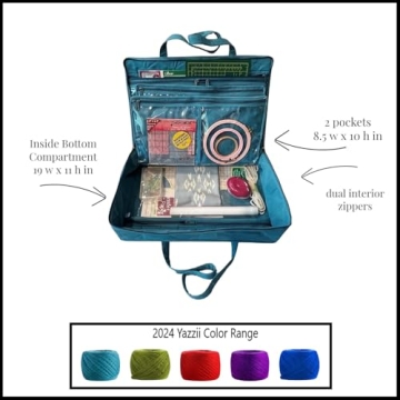 Yazzii Carry All Organizer Tote for Craft Storage
