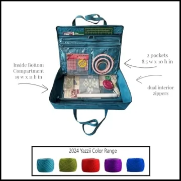 Yazzii Carry All Organizer Tote for Craft Storage