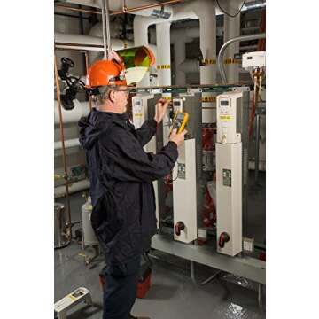 Fluke 179 Multimeter with Backlight, Includes Built-In Thermometer to Measure Temperature, Measures True-RMS AC Current and Voltage, Frequency, Capacitance, Resistance, Continuity and Diode