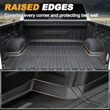 LUMWAY Truck Bed Mat for 2019-2026 Chevy Silverado