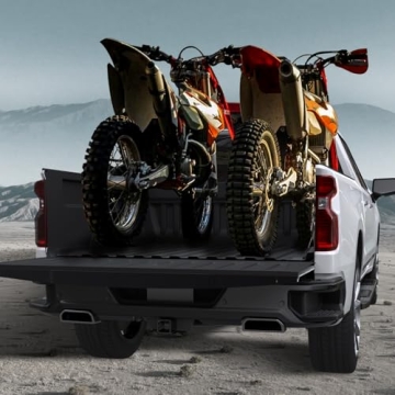 LUMWAY Truck Bed Mat for 2019-2026 Chevy Silverado