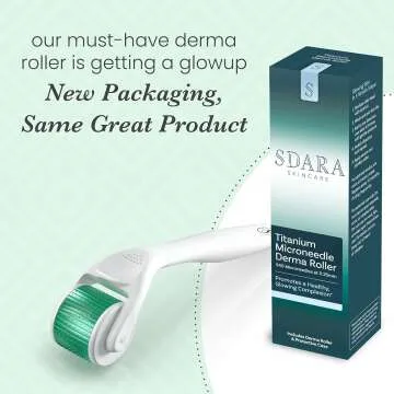 Microneedling Derma Roller for Facial & Beard Care