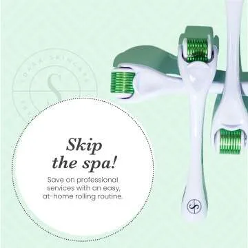 Microneedling Derma Roller for Facial & Beard Care