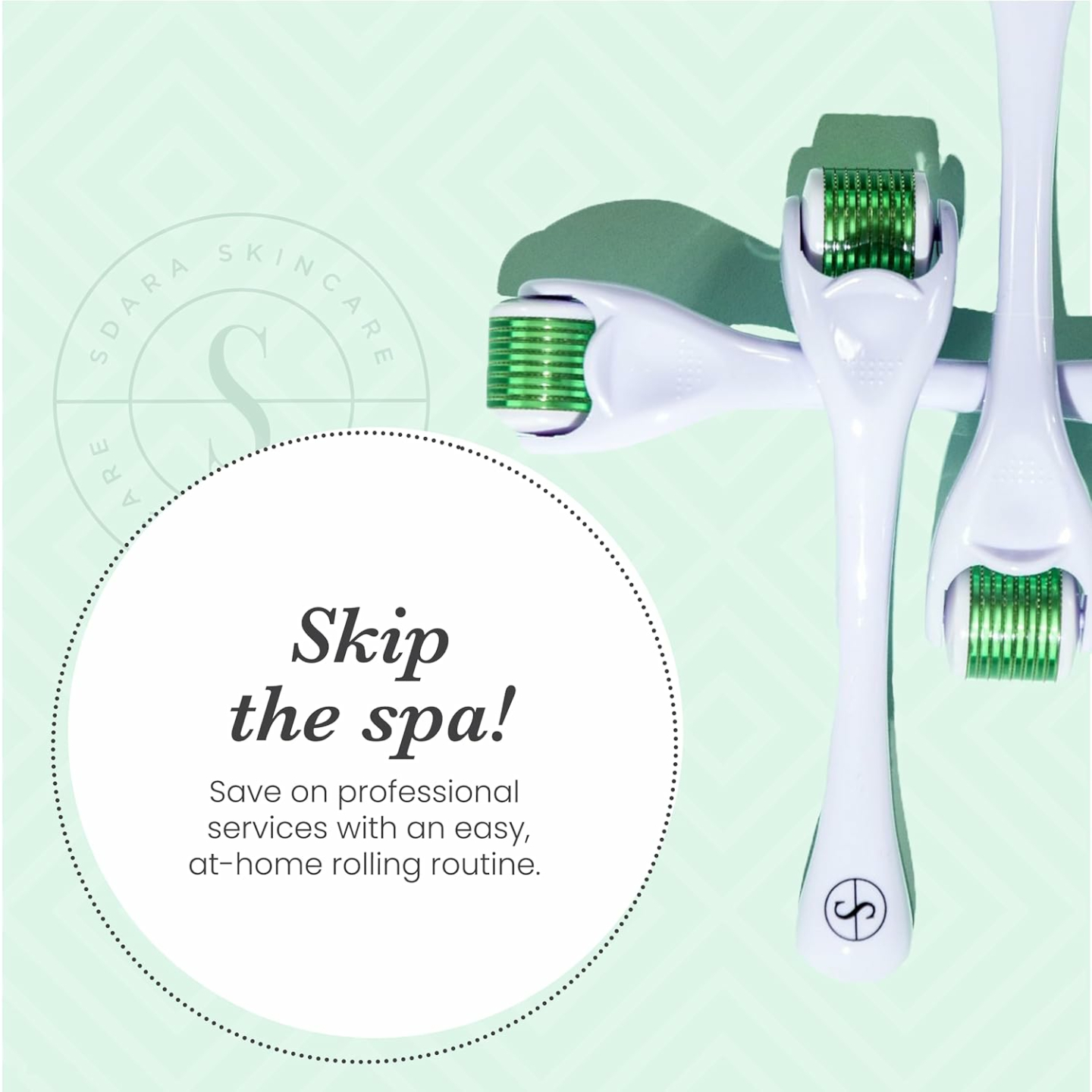 Microneedling Derma Roller for Facial & Beard Care