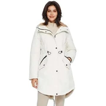Orolay Women's Cozy Fleece Lined Parka for Winter