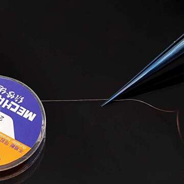 Insulated 0.02mm 120M Phone Motherboard Fingerprint Jump Wire Soldering Pure Copper Conductor Wire Phone Chip Conduction Wire for Phone PCB BGA Soldering Repair