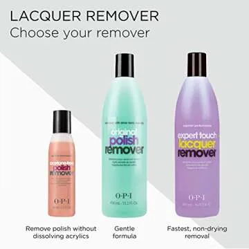OPI Nail Lacquer Remover Acetone-Free - Quick & Gentle