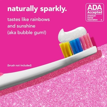 Hello Unicorn Sparkle Kids Fluoride Toothpaste 3-pack