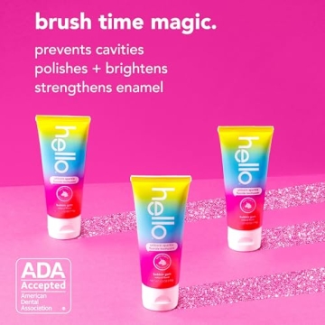 Hello Unicorn Sparkle Kids Fluoride Toothpaste 3-pack