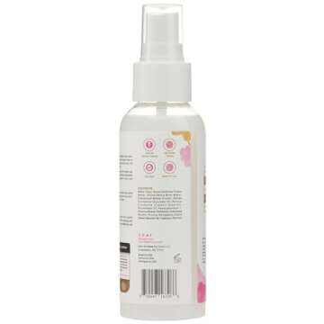 Made For Locs Vegan Rose Water Refresher Spray | Moisturizer and Deodorizer | Delightful Rose Scent ...