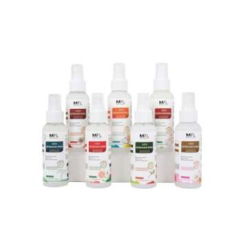 Made For Locs Vegan Rose Water Refresher Spray | Moisturizer and Deodorizer | Delightful Rose Scent (3.4 oz)