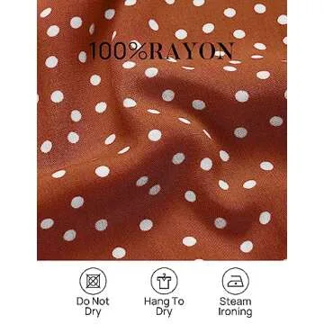 ZESICA Women's 2025 Summer Bohemian Floral Printed Elastic Waist A Line Maxi Skirt with Pockets,Brown,Small