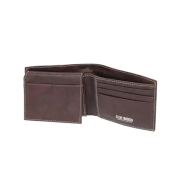 Stylish Steve Madden Men's Leather Wallet for Modern Convenience