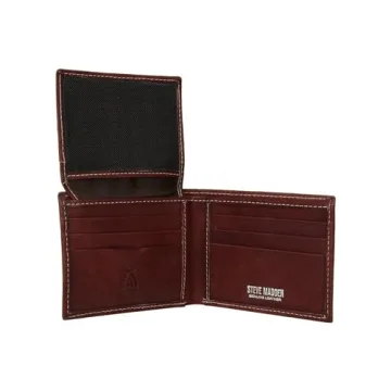 Stylish Steve Madden Men's Leather Wallet for Modern Convenience