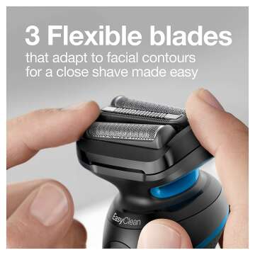Braun Series 5 5031s Electric Shaver for Clean Shaving