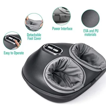 Nekteck Shiatsu Foot Massager with Heat & Compression