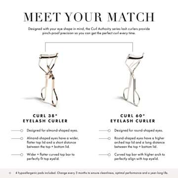 Tweezerman Curl 38" Lash Curler Model No. 1055-PKR