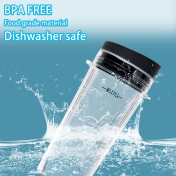 16oz Ninja Blender Cup Set with Sip & Seal Lids
