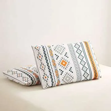 YFISAN King Bohemian Duvet Cover Set - Vibrant Comfort