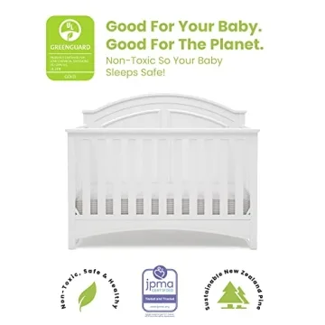 Delta Children Perry Convertible Crib Greenguard Certified