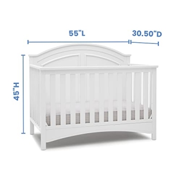 Delta Children Perry Convertible Crib Greenguard Certified