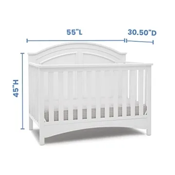 Delta Children Perry Convertible Crib Greenguard Certified