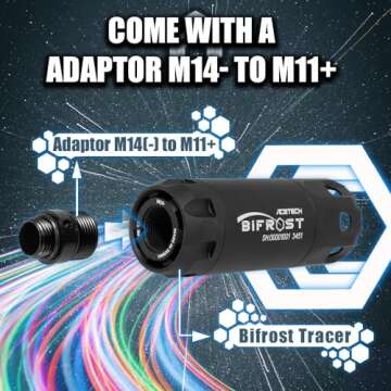 ACETECH BIFROST Airsoft RGB Tracer Unit with LED Flare