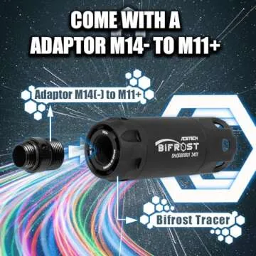 ACETECH BIFROST Airsoft RGB Tracer Unit with LED Flare