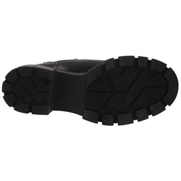 Madden Girl Women's Tessa Chelsea Boot, Black Paris, 9