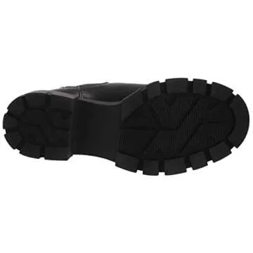 Madden Girl Women's Tessa Chelsea Boot, Black Paris, 9