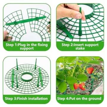 Iceyyyy Strawberry Plant Support for Clean Berries