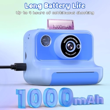 Kids Instant Print Camera for 3-12 Years Old
