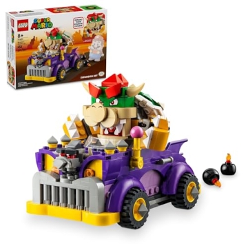 LEGO Super Mario Bowser’s Muscle Car Expansion Set for Kids 8+