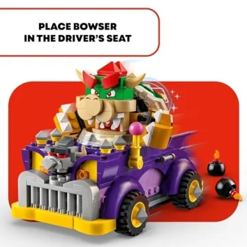 LEGO Super Mario Bowser’s Muscle Car Expansion Set for Kids 8+