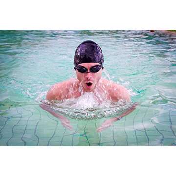 The Friendly Swede Swim Goggles - Anti Fog & Comfortable Fit