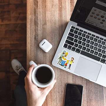 100 Pcs Cartoon Film Stickers Vinyl Waterproof Decals Party Favors for Kids Kawaii Stickers for Water Bottles Bikes Luggage Computer Skateboard Car Motorcycle