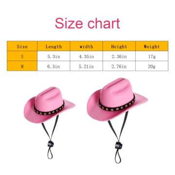 choyaxo Halloween Costumes for Dogs Cat Pet Cowboy Costume Cowboy Hat with Bandana Set for Halloween...