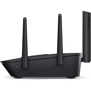 Linksys WiFi 5 Router, Tri-Band, 3,500 Sq. ft Coverage, 25+ Devices, Speeds up to (AC4000) 4.0Gbps - EA9300