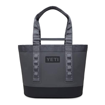 YETI Camino Carryall 35 All Purpose Boat Beach Bag Heavy Duty Waterproof, Storm Gray, L